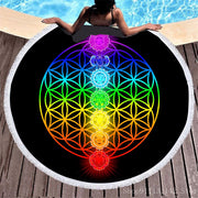 Chakra Beach Towel