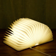 Wooden Book Light