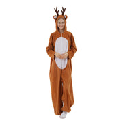 Christmas Deer Couple's Onesie Set