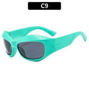 New Futuristic Y2K Sunglasses Punk Hip-Hop Hot Girls Sunglasses For Men And Women