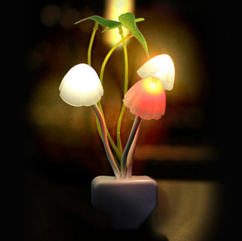 Mushroom Funghi Night Light with Sensor 220V 3 LEDs