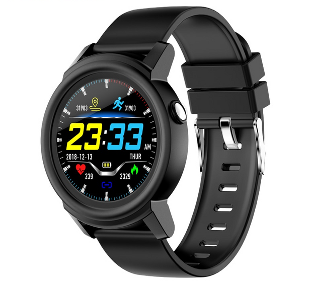 DK02 Round Smartwatch IP67 Waterproof Wearable Smart Watch For Android IOS