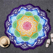 Colourful Mandala Beach Towel