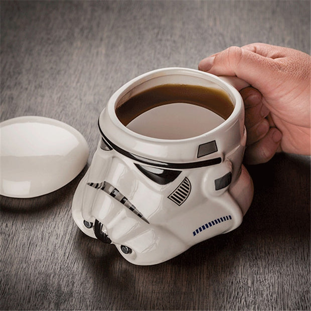 3D Ceramic Coffee mug double wall tea cup Star Wars