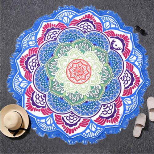 Colourful Mandala Beach Towel