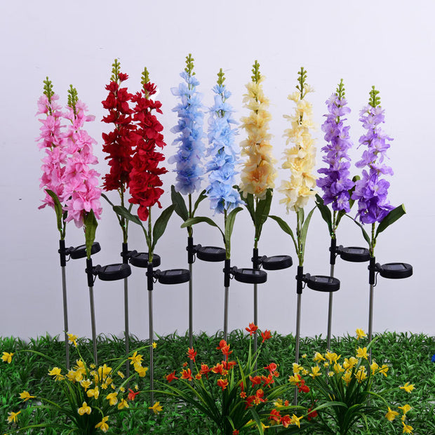 Solar LED Flower Blossom Desert Garden Light