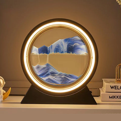 Luxury Sand Hourglass Lamp