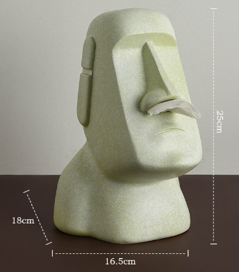 Moai Statue Paper Box