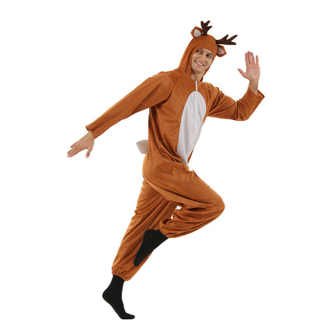 Christmas Deer Couple's Onesie Set