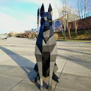 Doberman Geometric Home Decor