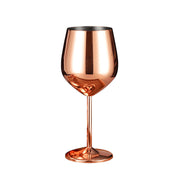 Stainless Steel Red Wine Glass Tall Glass Champagne Glass 500ML