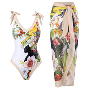 New you One Piece Bikini & Skirt