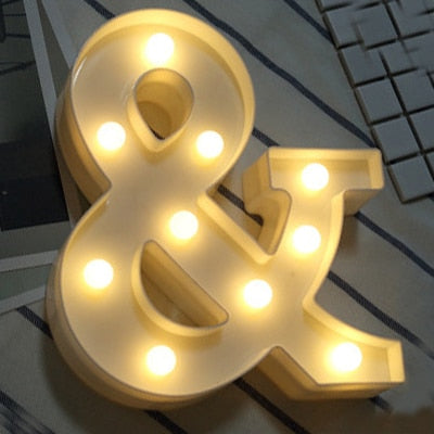 Luminous LED Letters