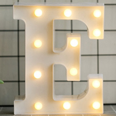 Luminous LED Letters