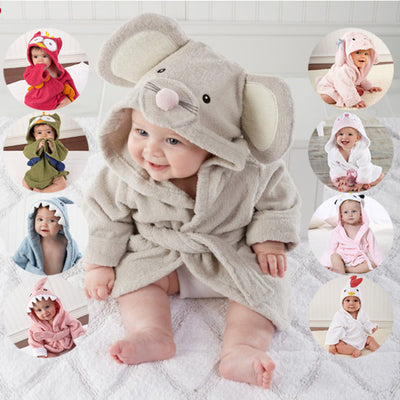 Animal Baby Bathrobe