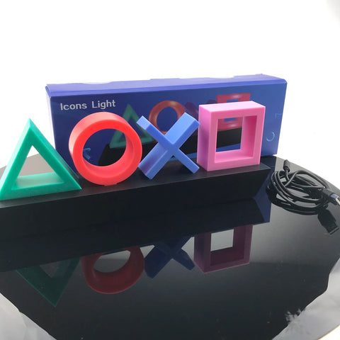 Playstation Icon Game Light w/ Voice Control