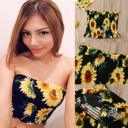 Sunflower Tube Top