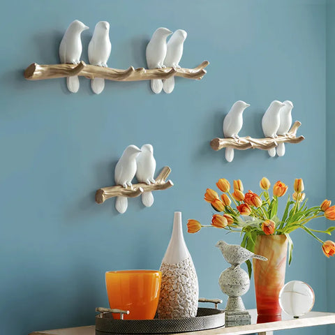 Bird Hanger Wall Rack