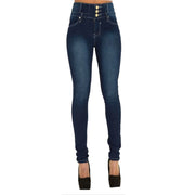 Women High Waist Jeans