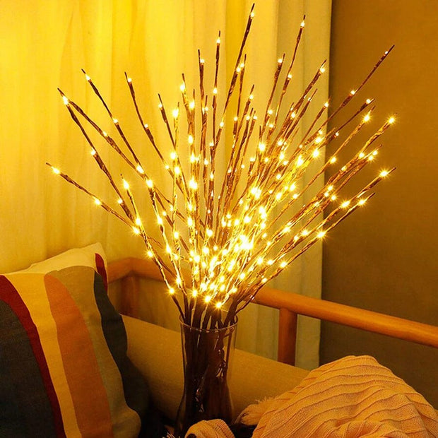 Flower Lamp Decorations 20 leds 73cm