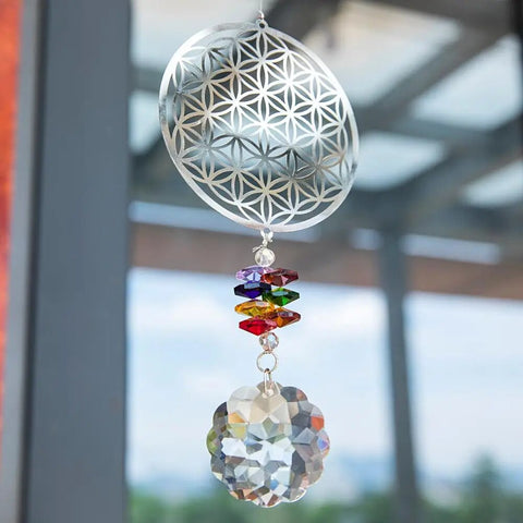 Flower of Life Sun Catcher