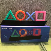 Playstation Icon Game Light w/ Voice Control