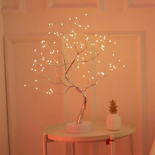 Mini Tree Copper Light