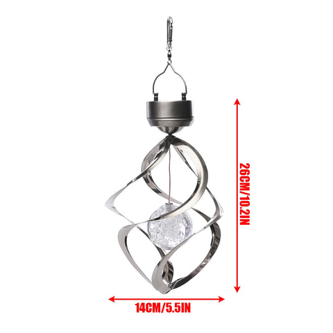 Led Color Changing Solar Wind Chime Light