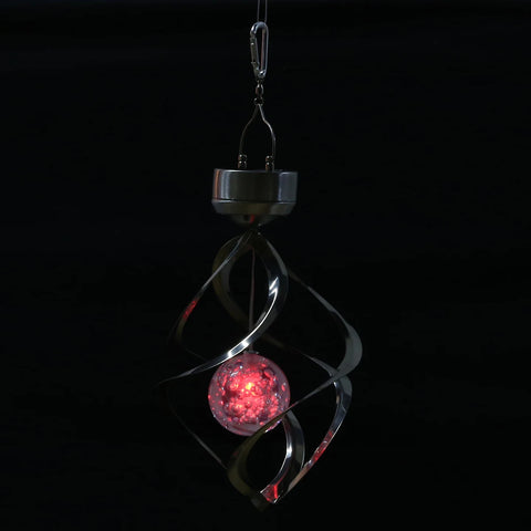 Led Color Changing Solar Wind Chime Light
